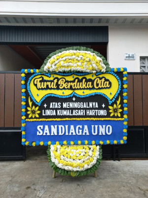 Papan Bunga Duka di Pondok Tinggi